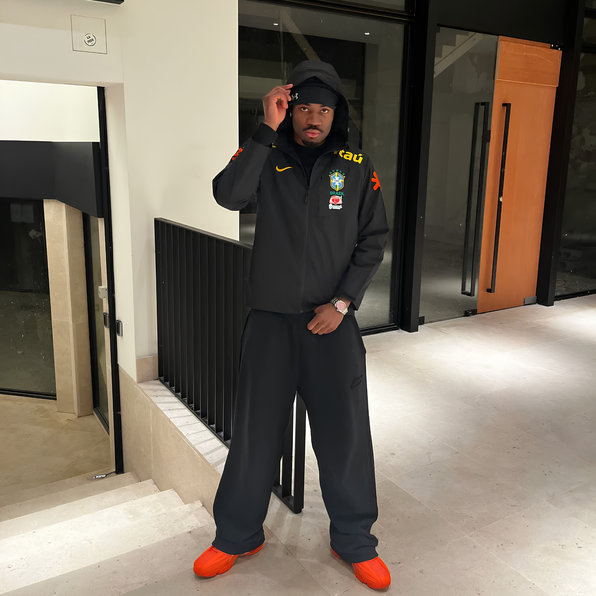 Veste Imperméable du Brésil - Noire